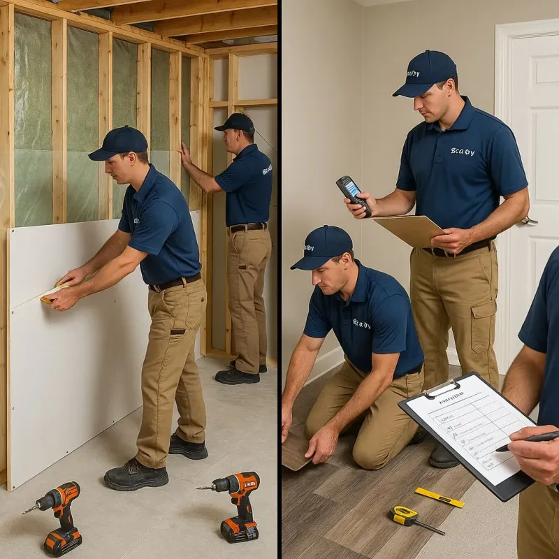Repairs and Reconstruction process in Chesapeake, VA
